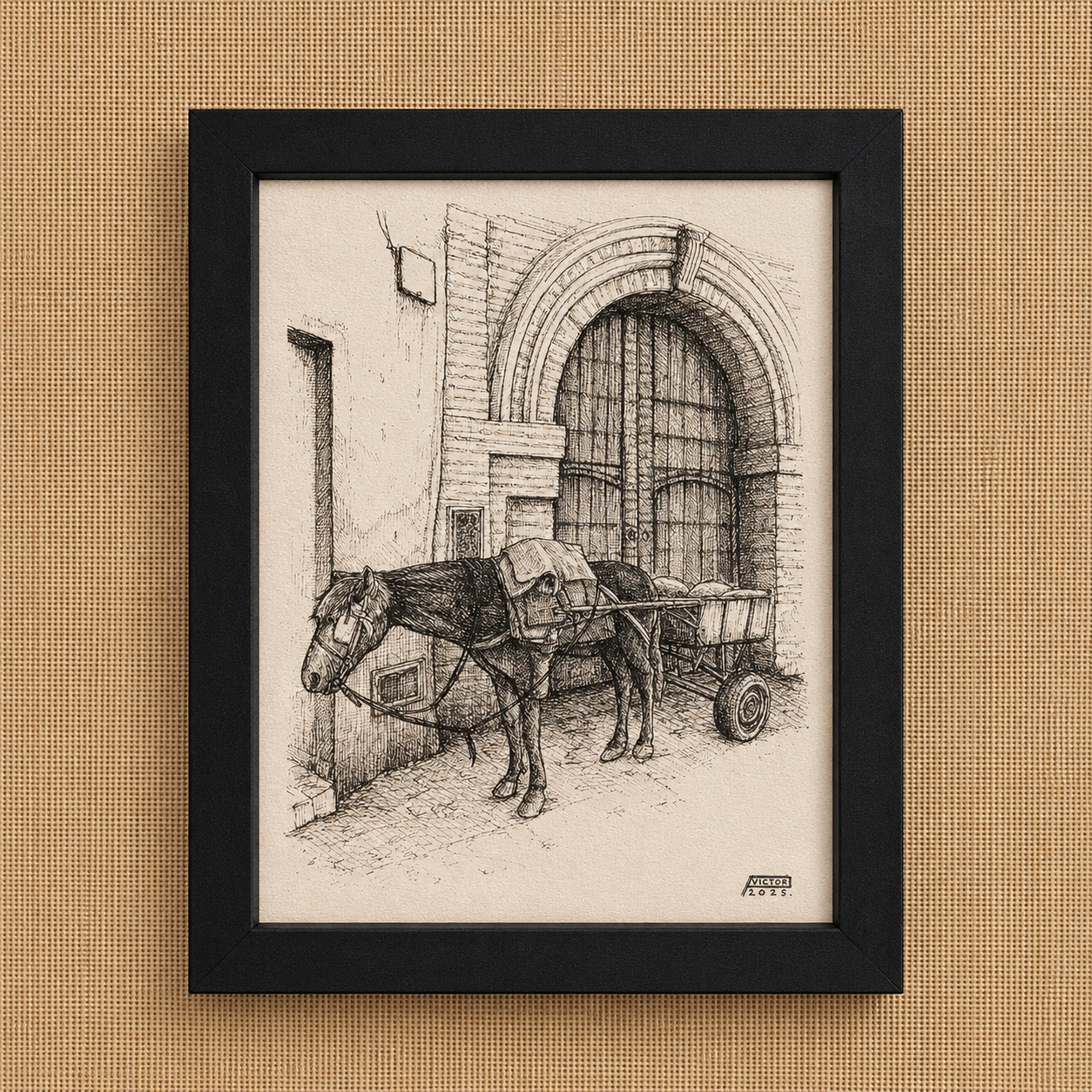 Horse station