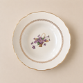 Assiette creuse panier fleuri
