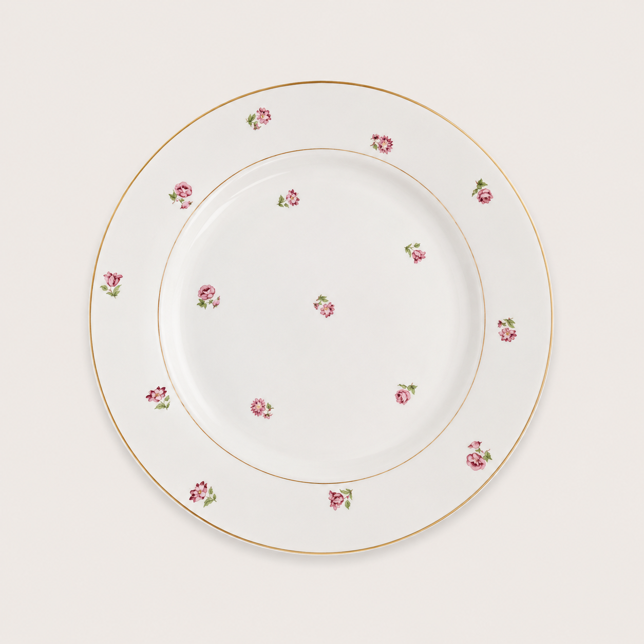 Assiette creuse petites fleurs