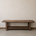 Établi en bois brut