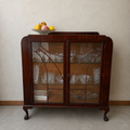 vitrine en bois