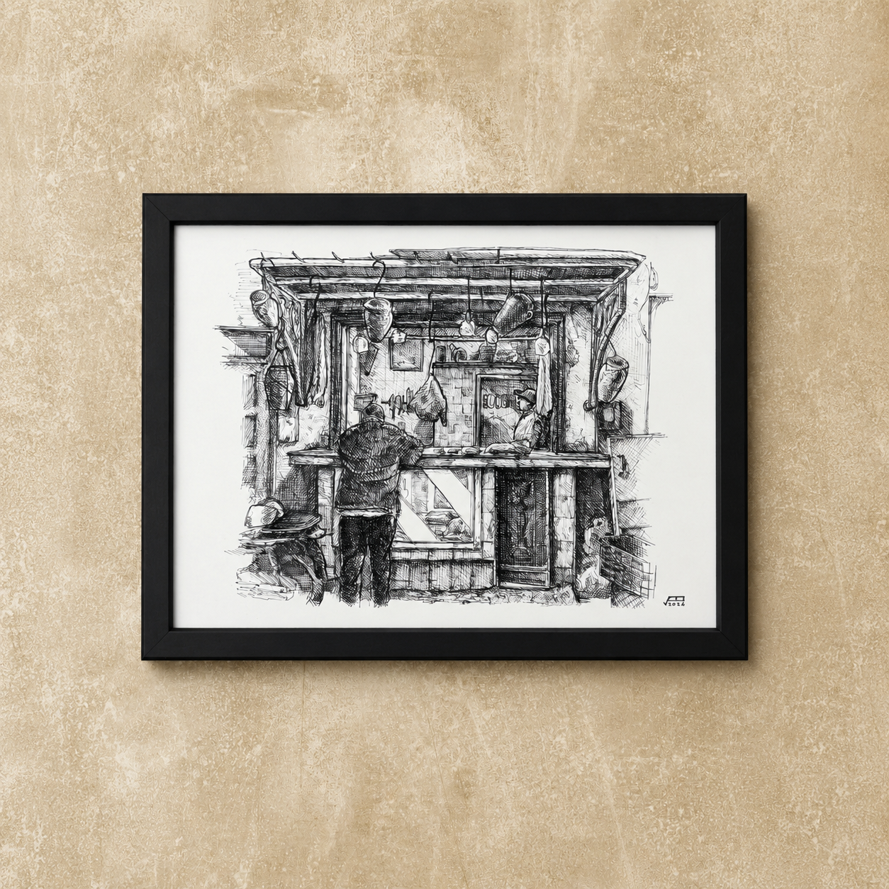 Butcher's shop