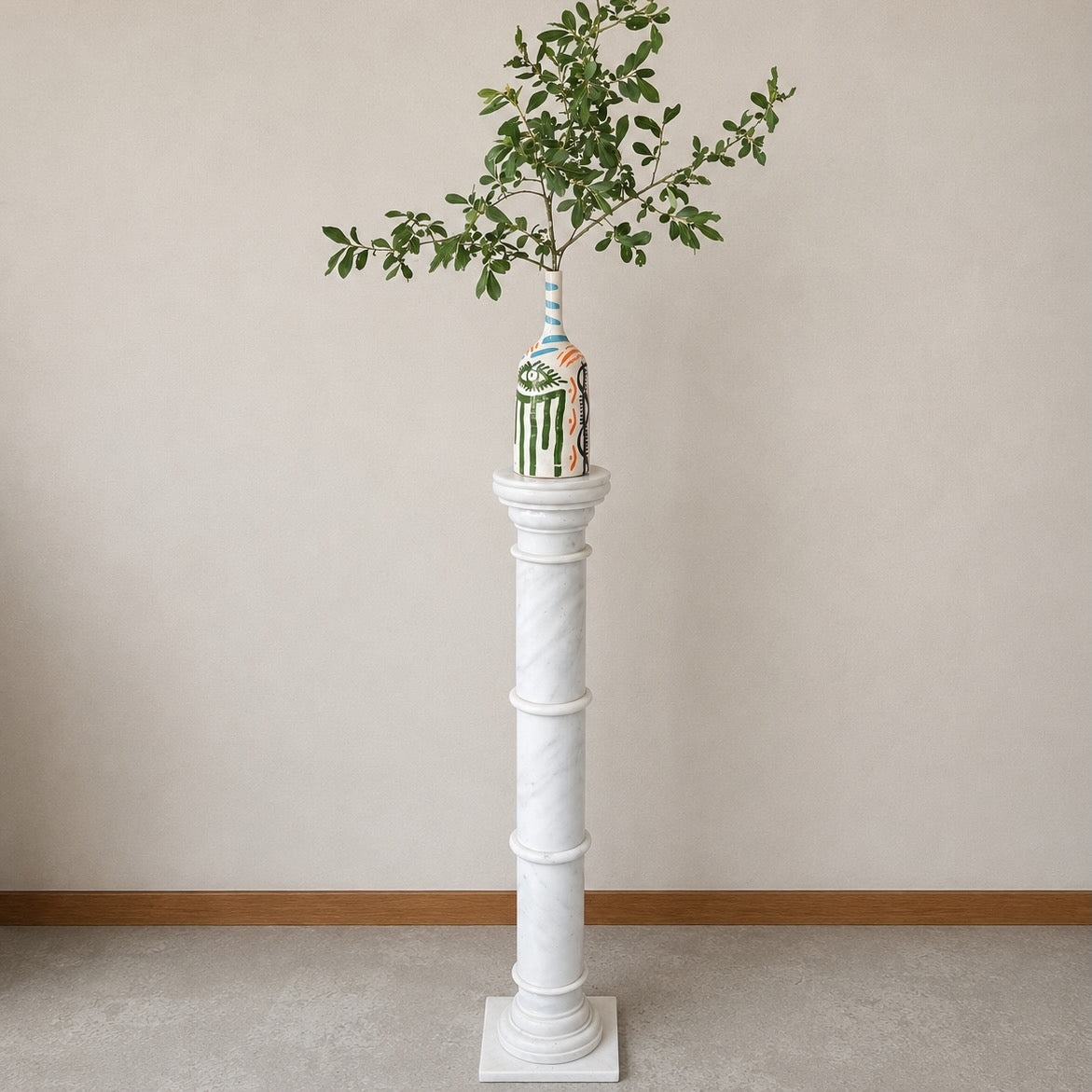 Colonne en marbre