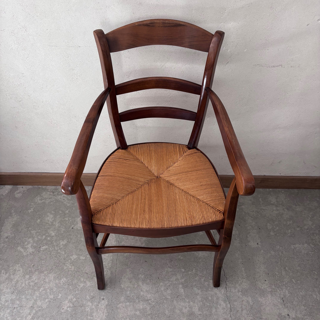 Fauteuil paillé
