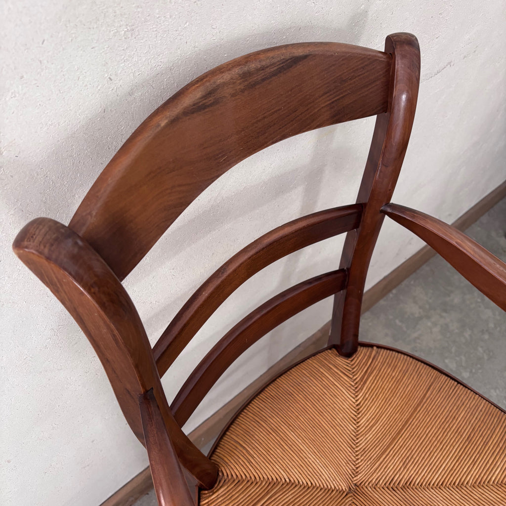 Fauteuil paillé