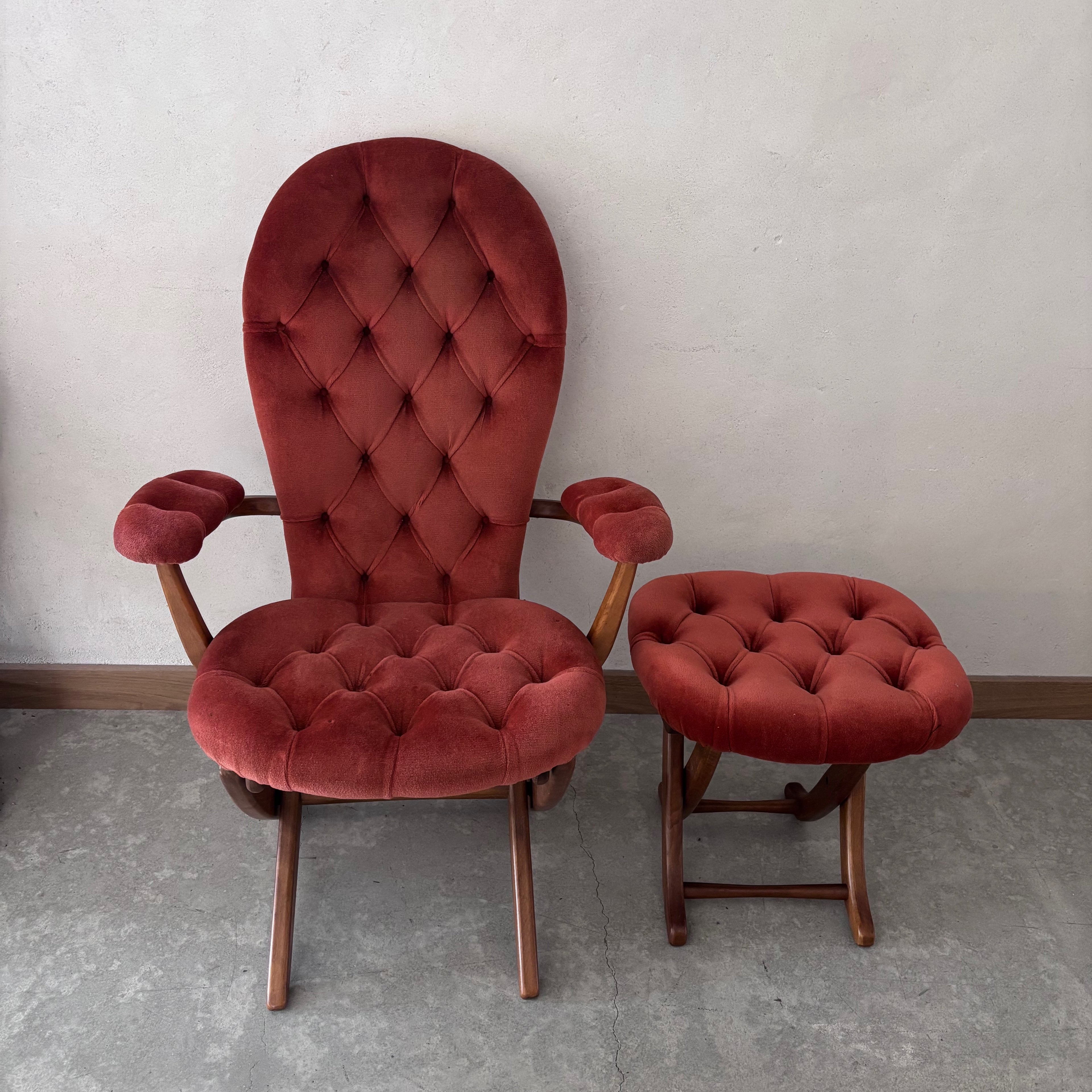 Fauteuil vintage réglable