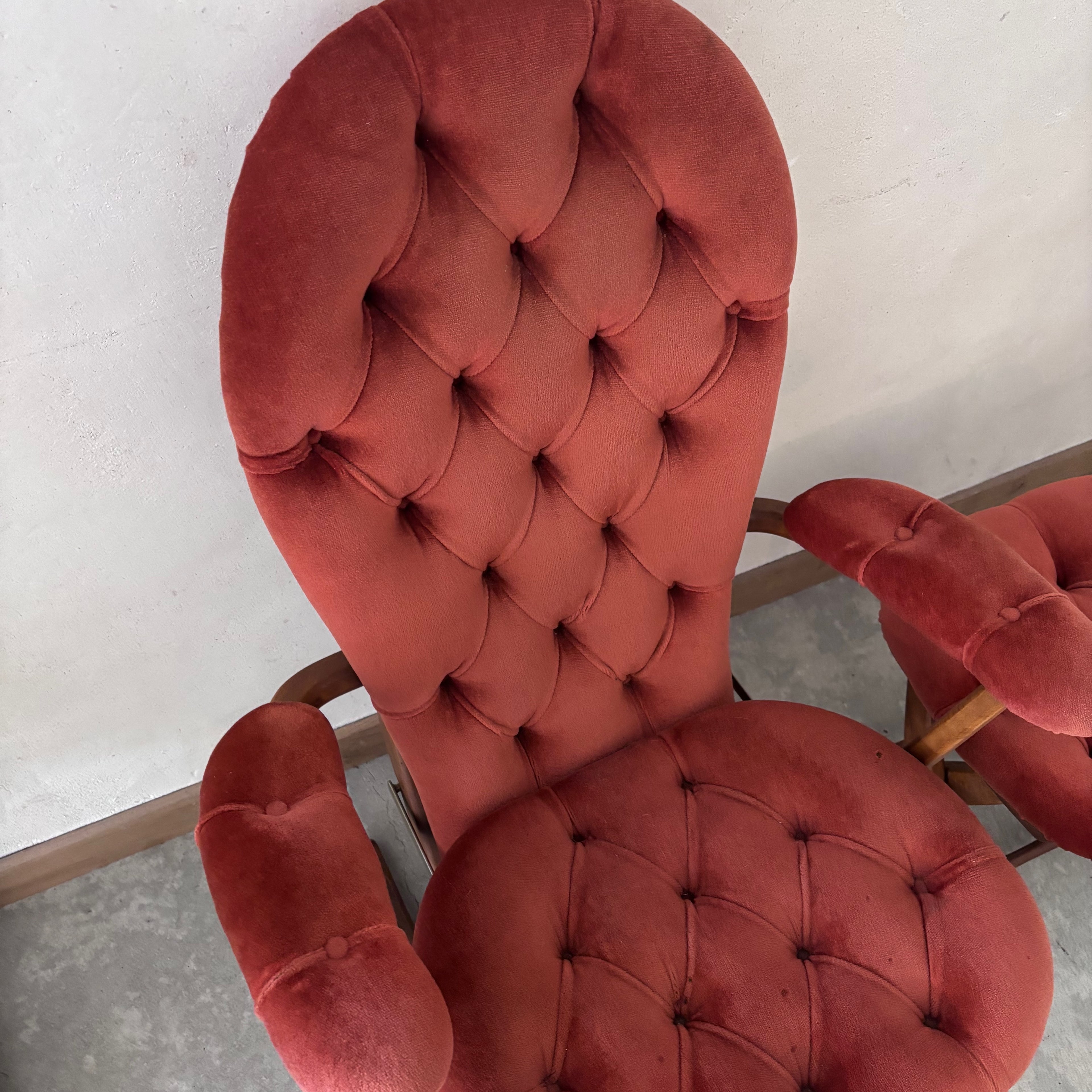 Fauteuil vintage réglable