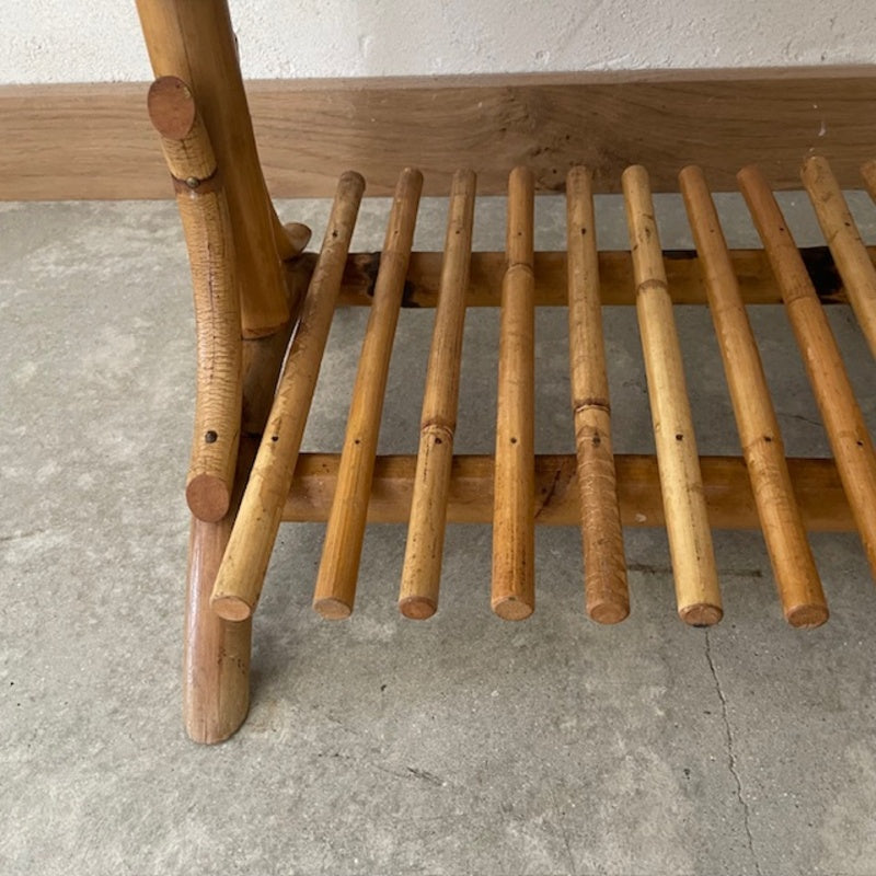 Table basse rotin