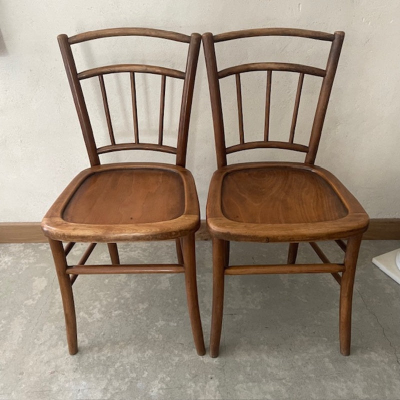 Paire de chaises bistrot