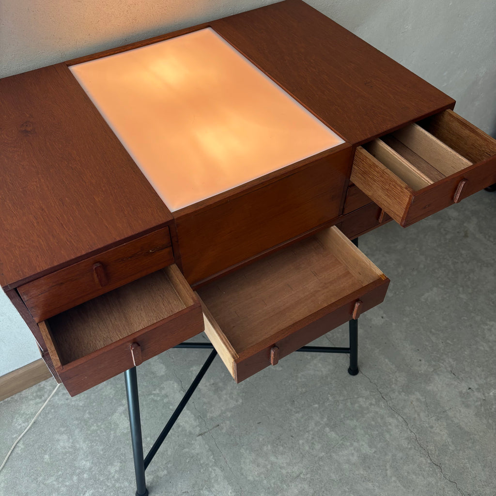 Meuble liseuse à diapositives