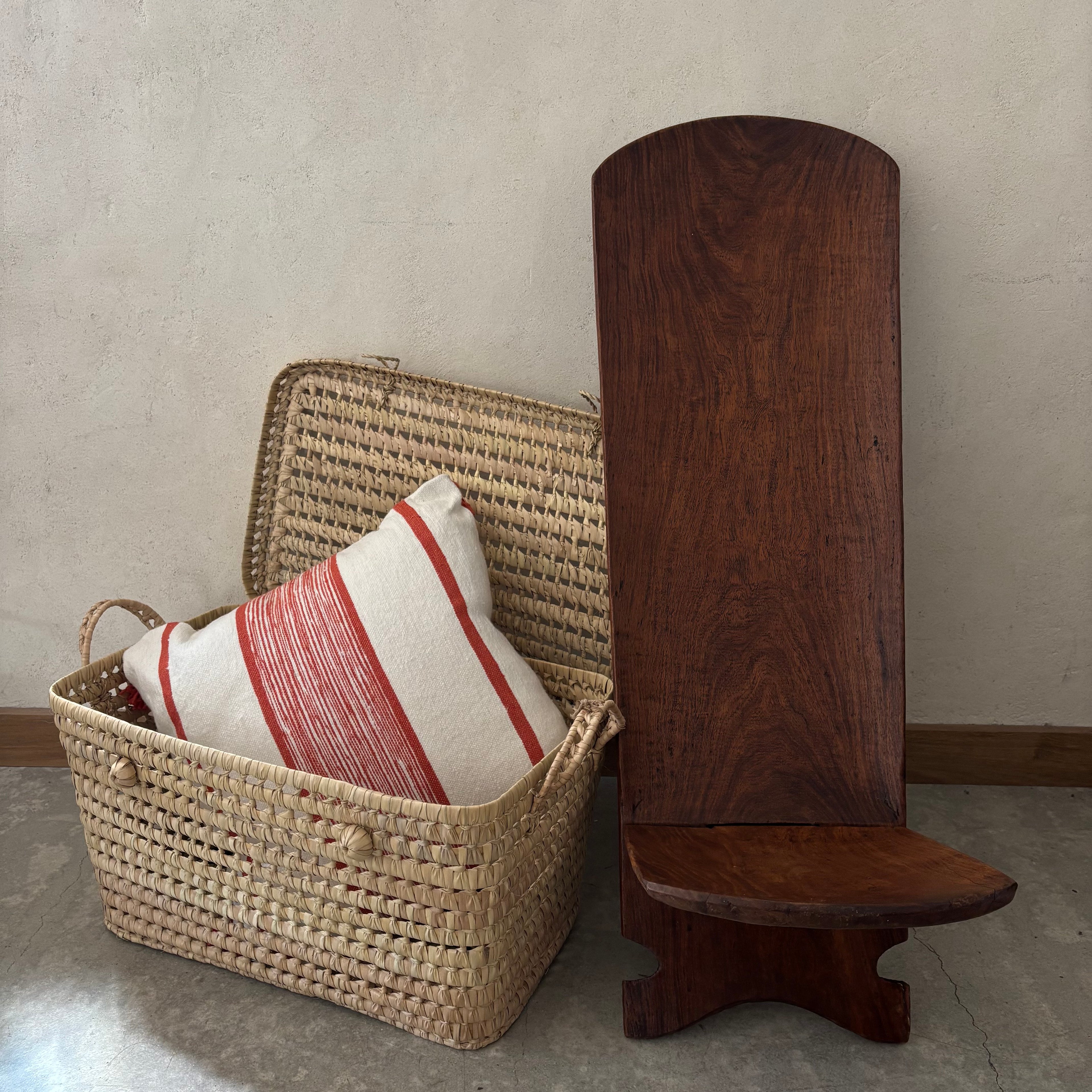 Paire de chaises africaine