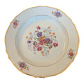 Assiette plate et creuse "floral"