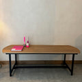 Table basse en bois pied métal