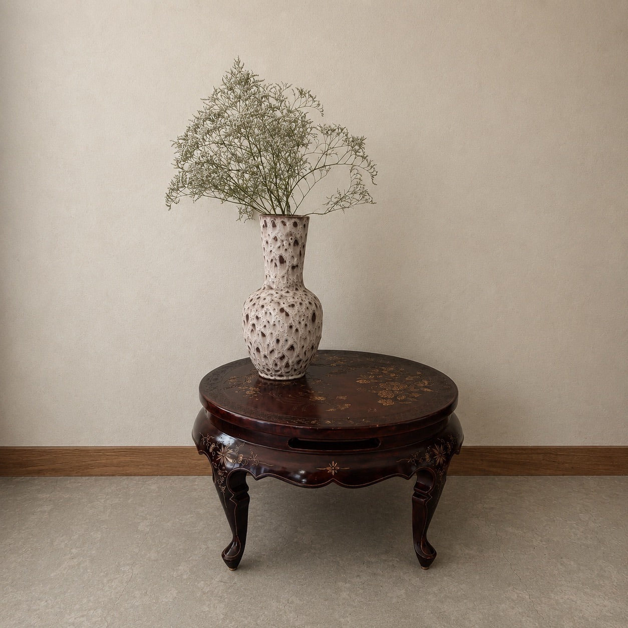 Table basse ronde