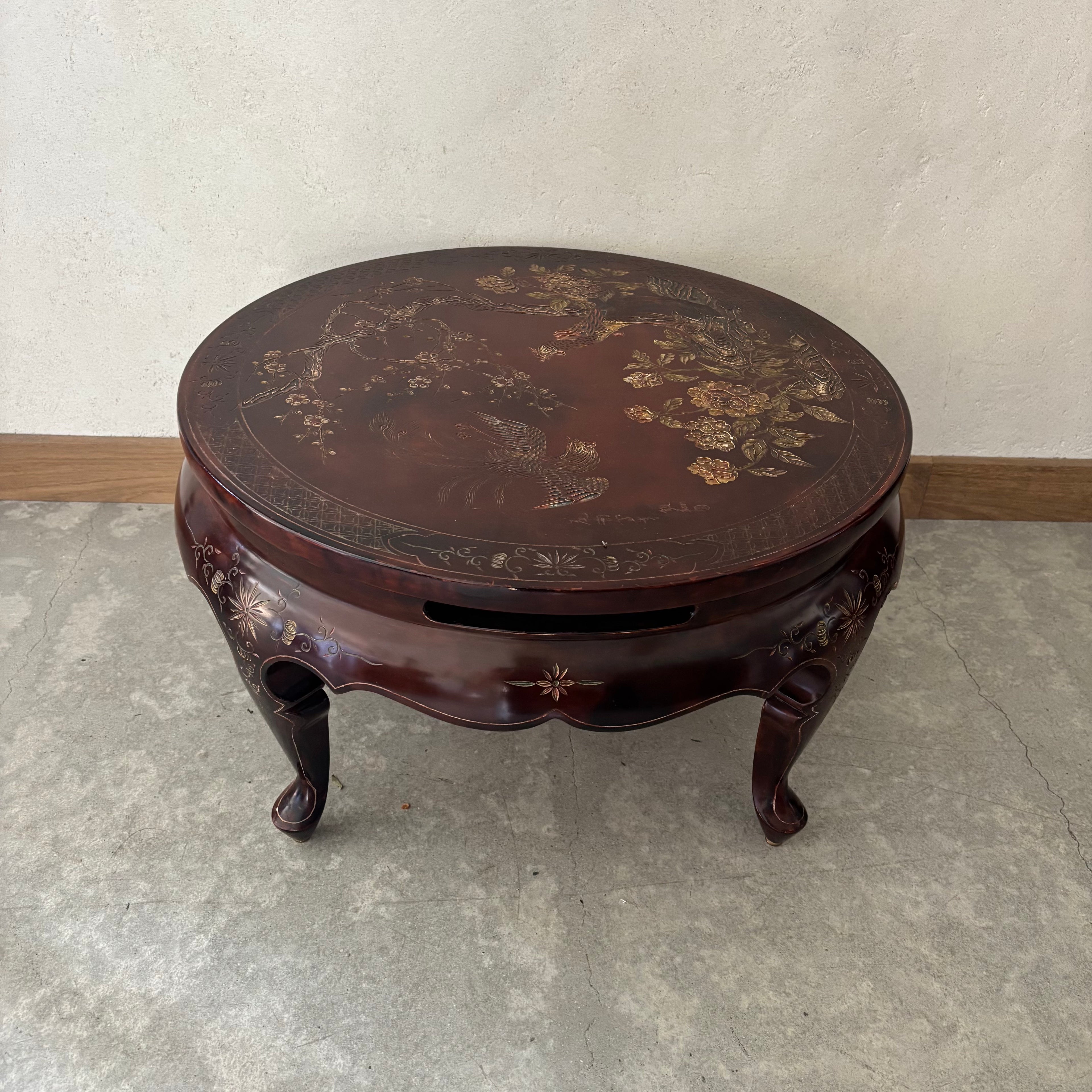 Table basse ronde