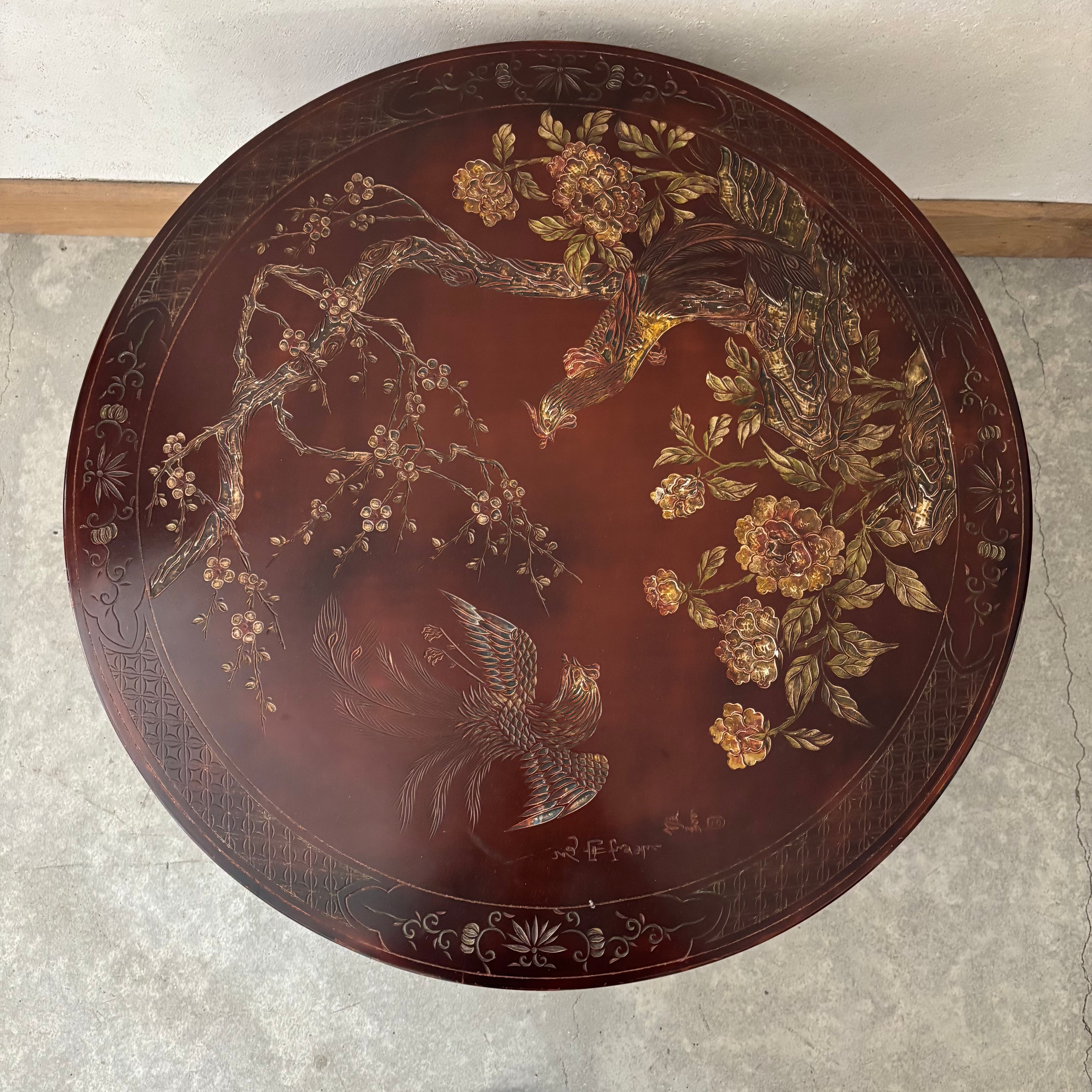 Table basse ronde
