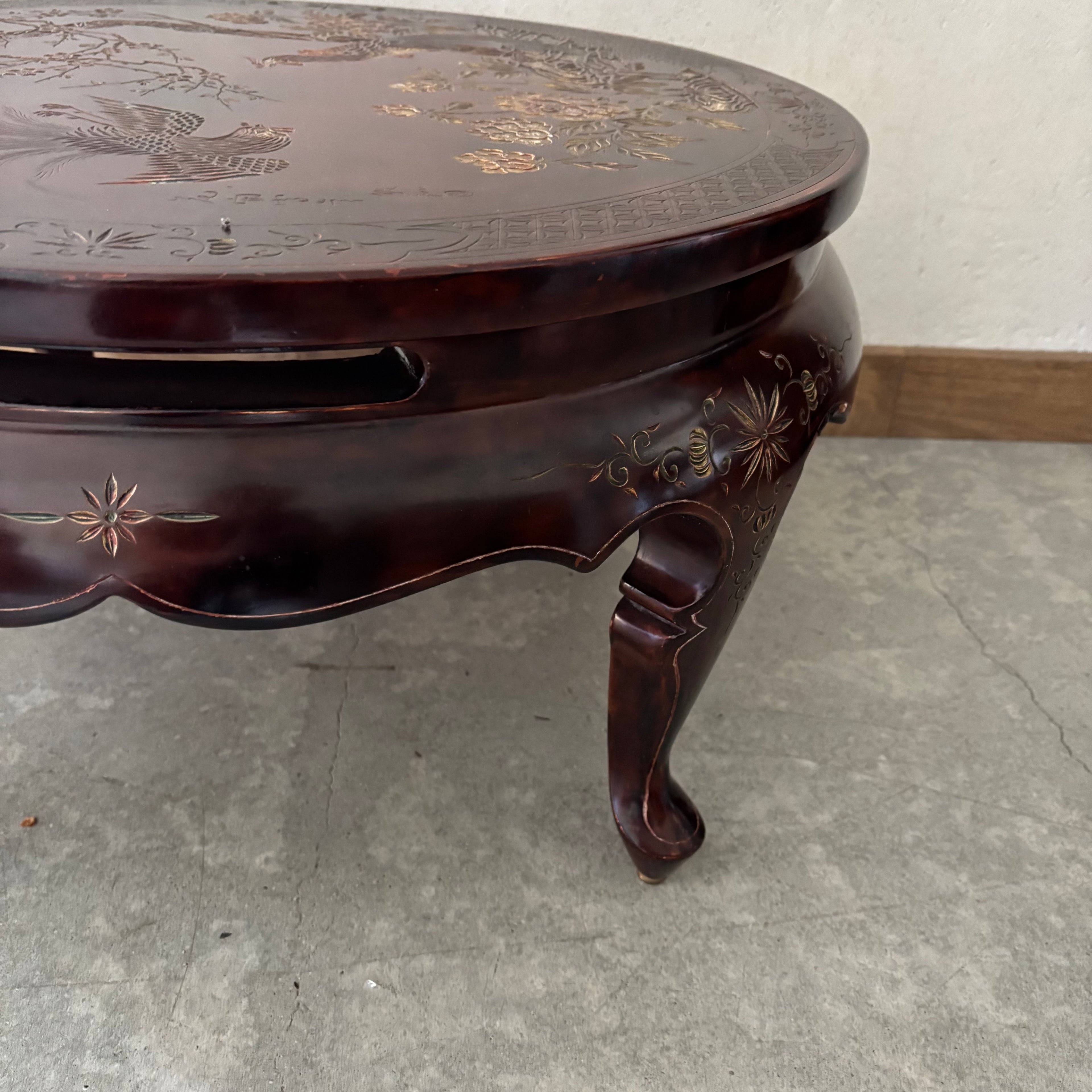Table basse ronde