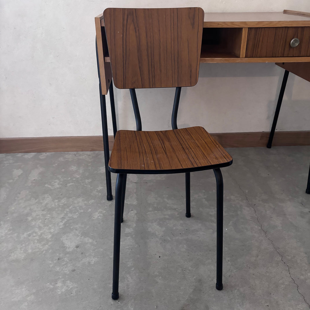 Bureau et chaise vintage