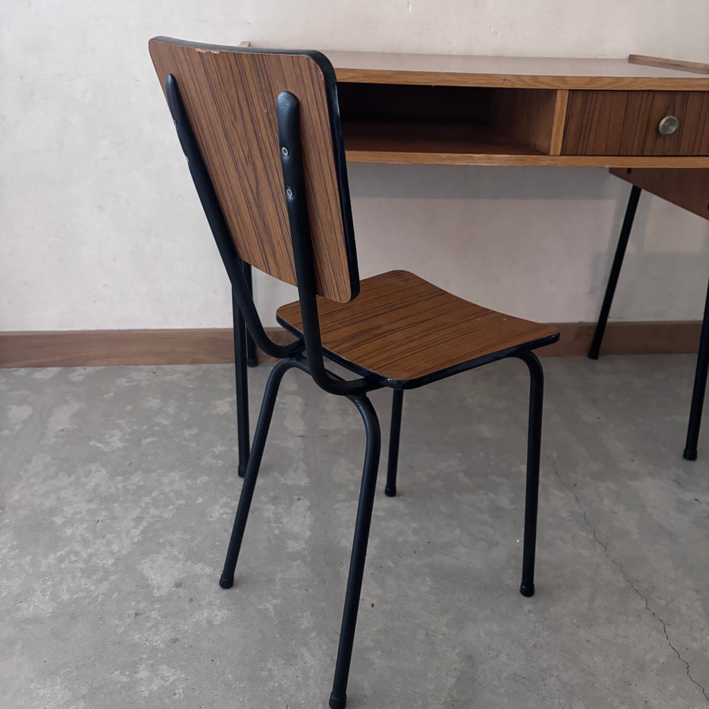 Bureau et chaise vintage