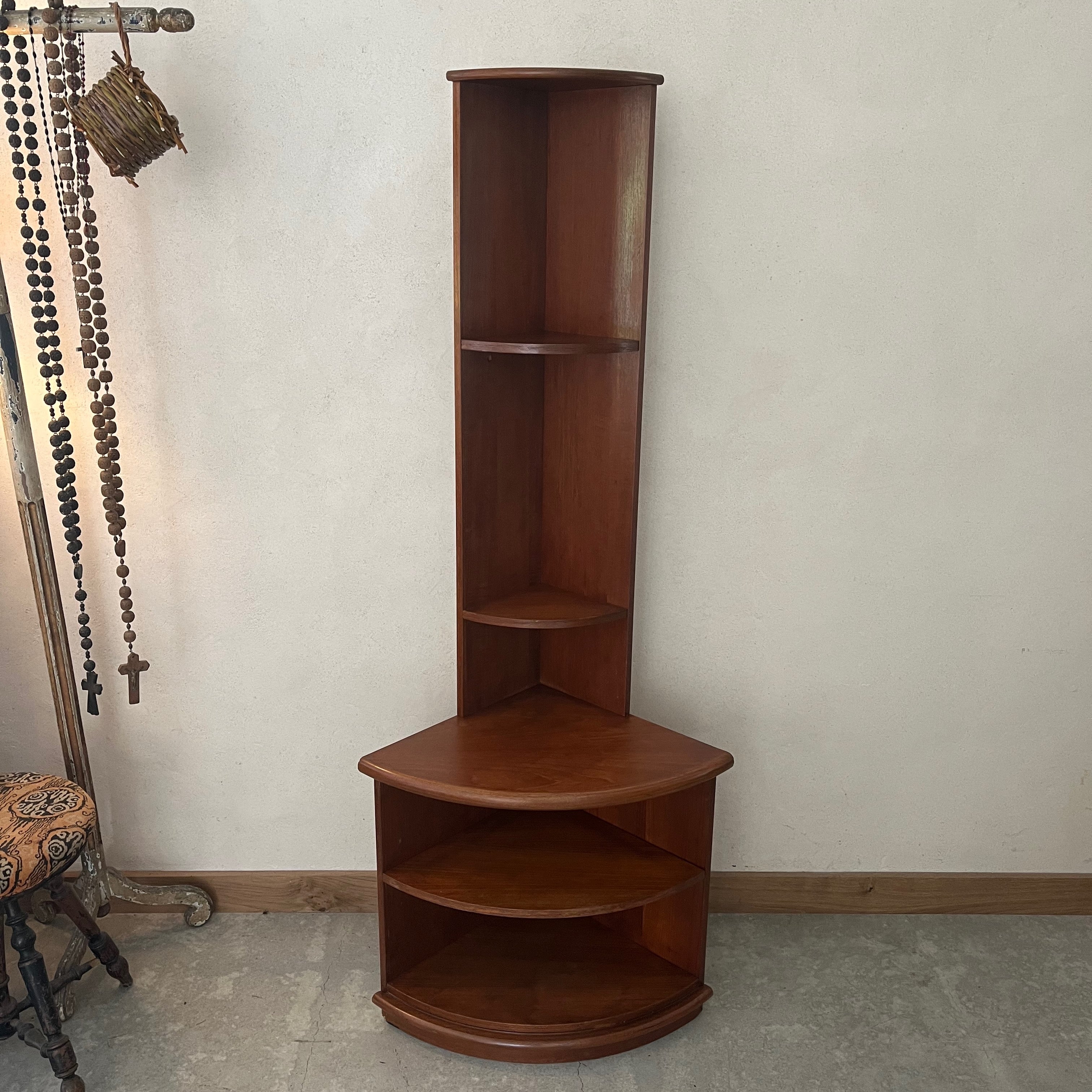 Encoignure vintage en bois
