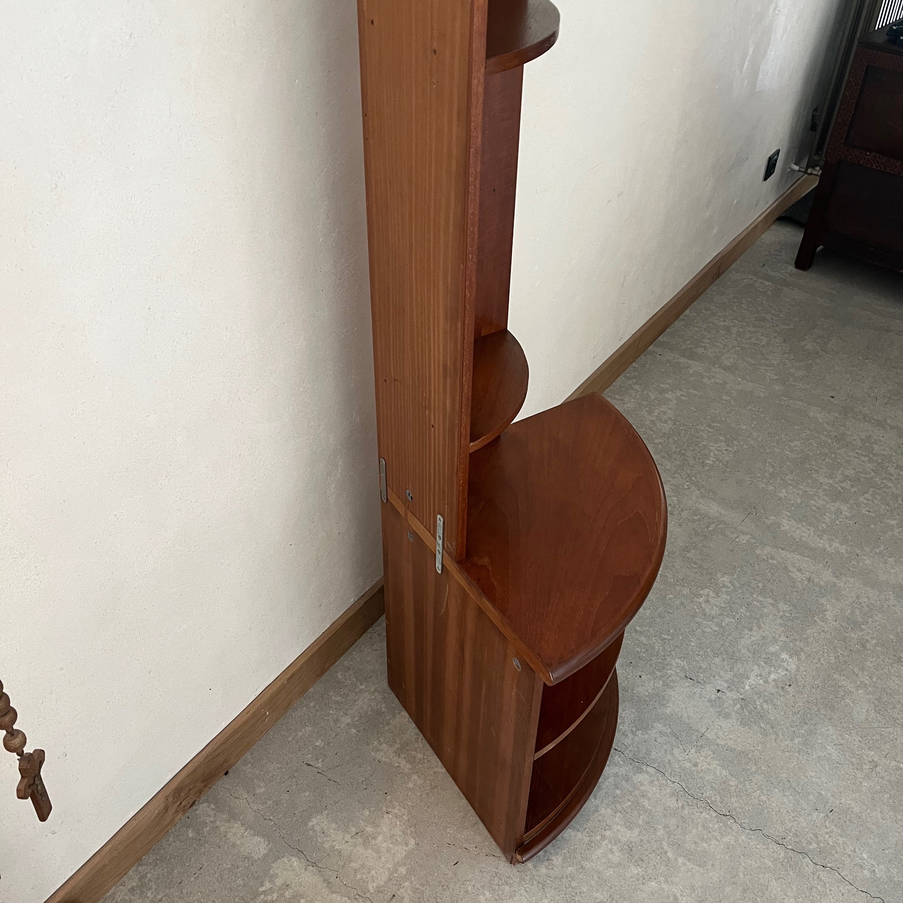 Encoignure vintage en bois