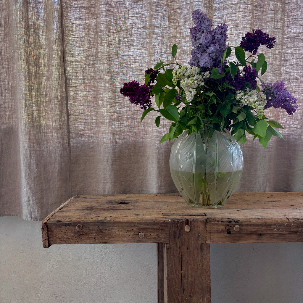 Établi en bois brut