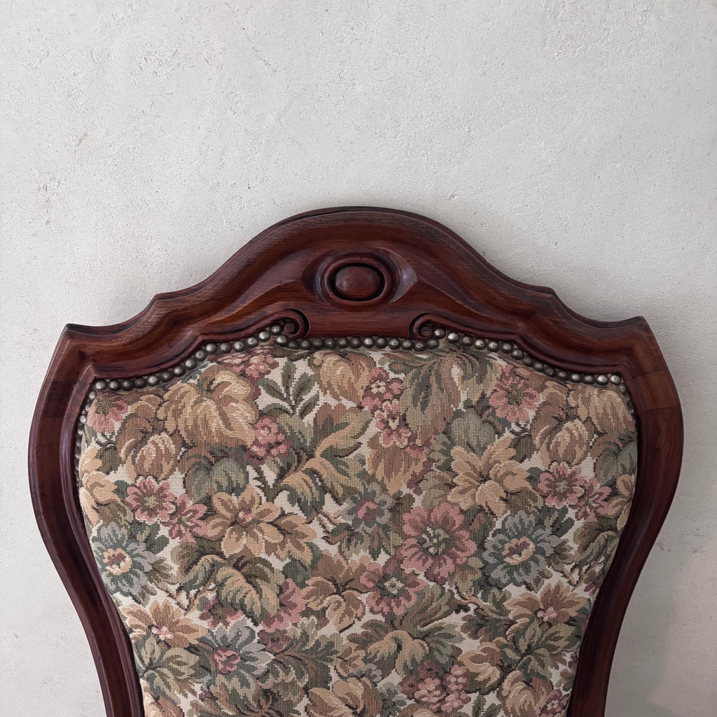 Fauteuil voltaire en acajou
