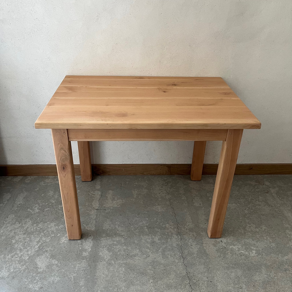 Table brute merisier