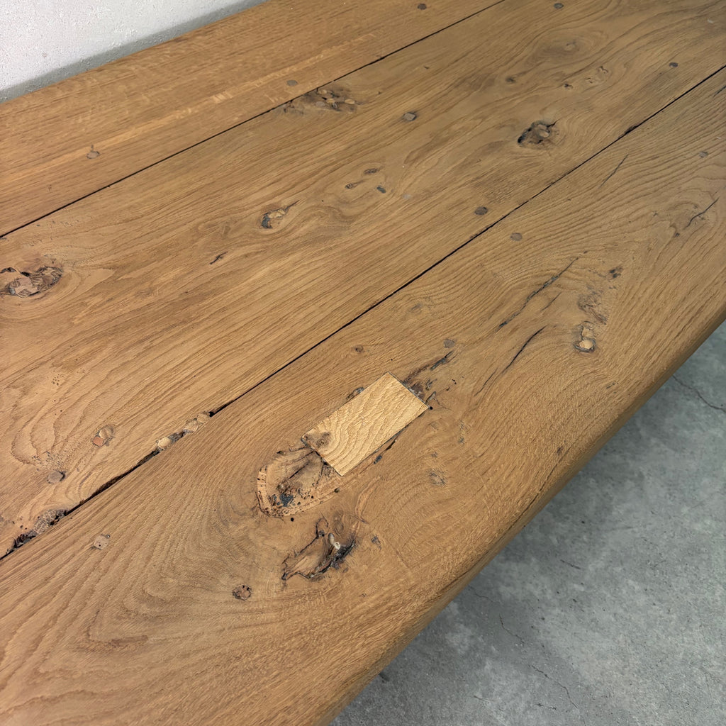 Table basse en bois pieds métal