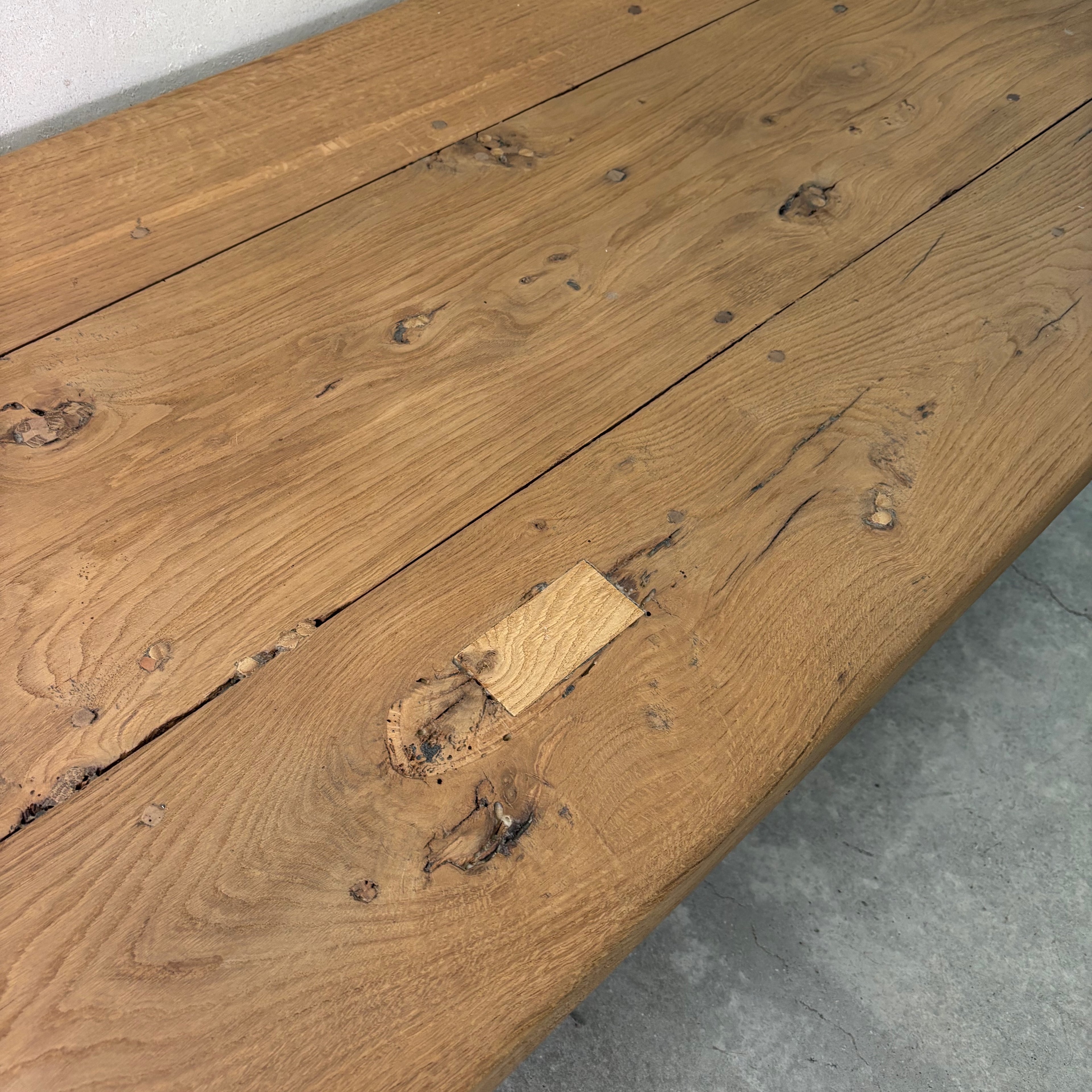 Table basse en bois pieds métal