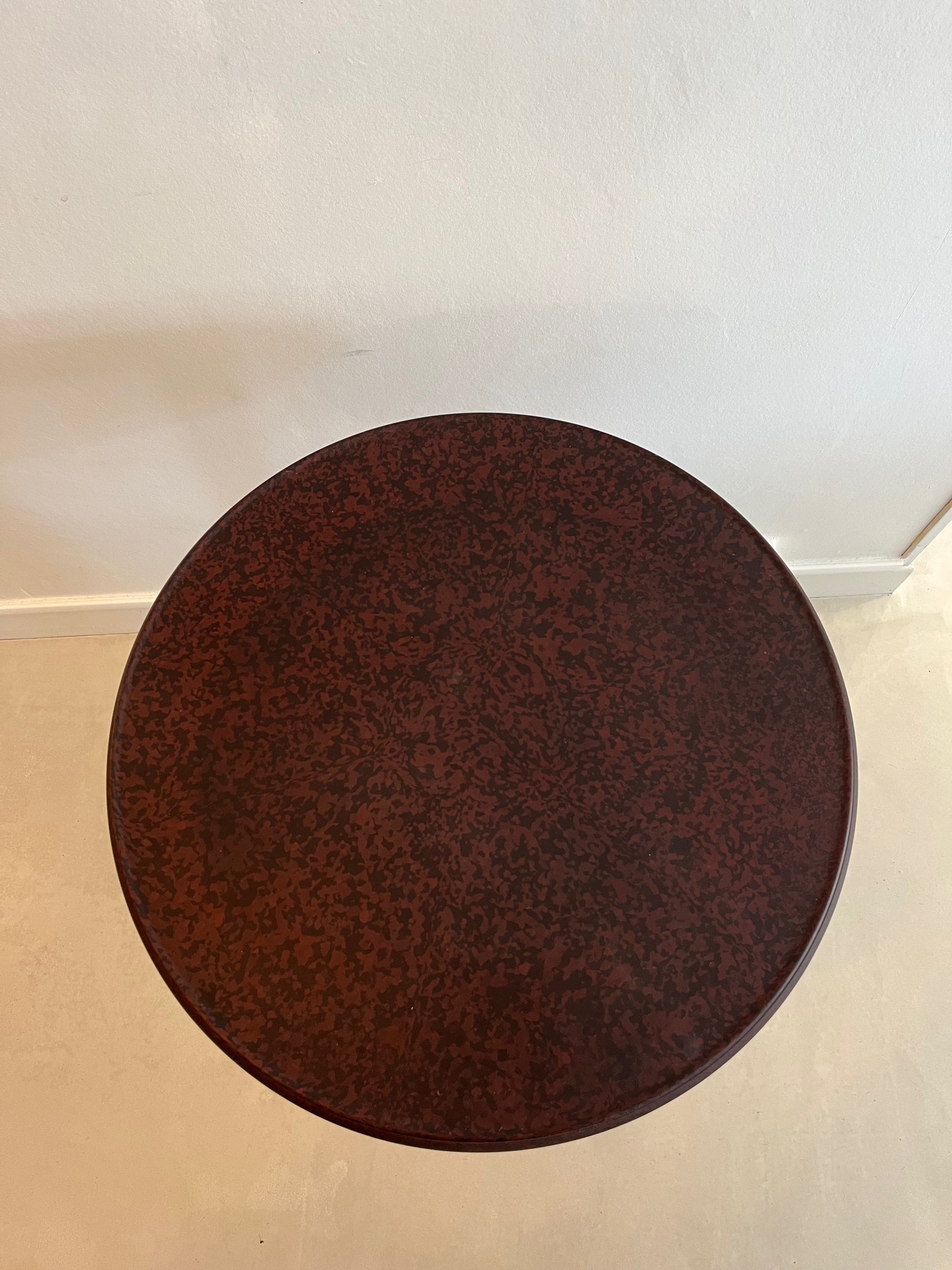 Table bistrot en Bakélite