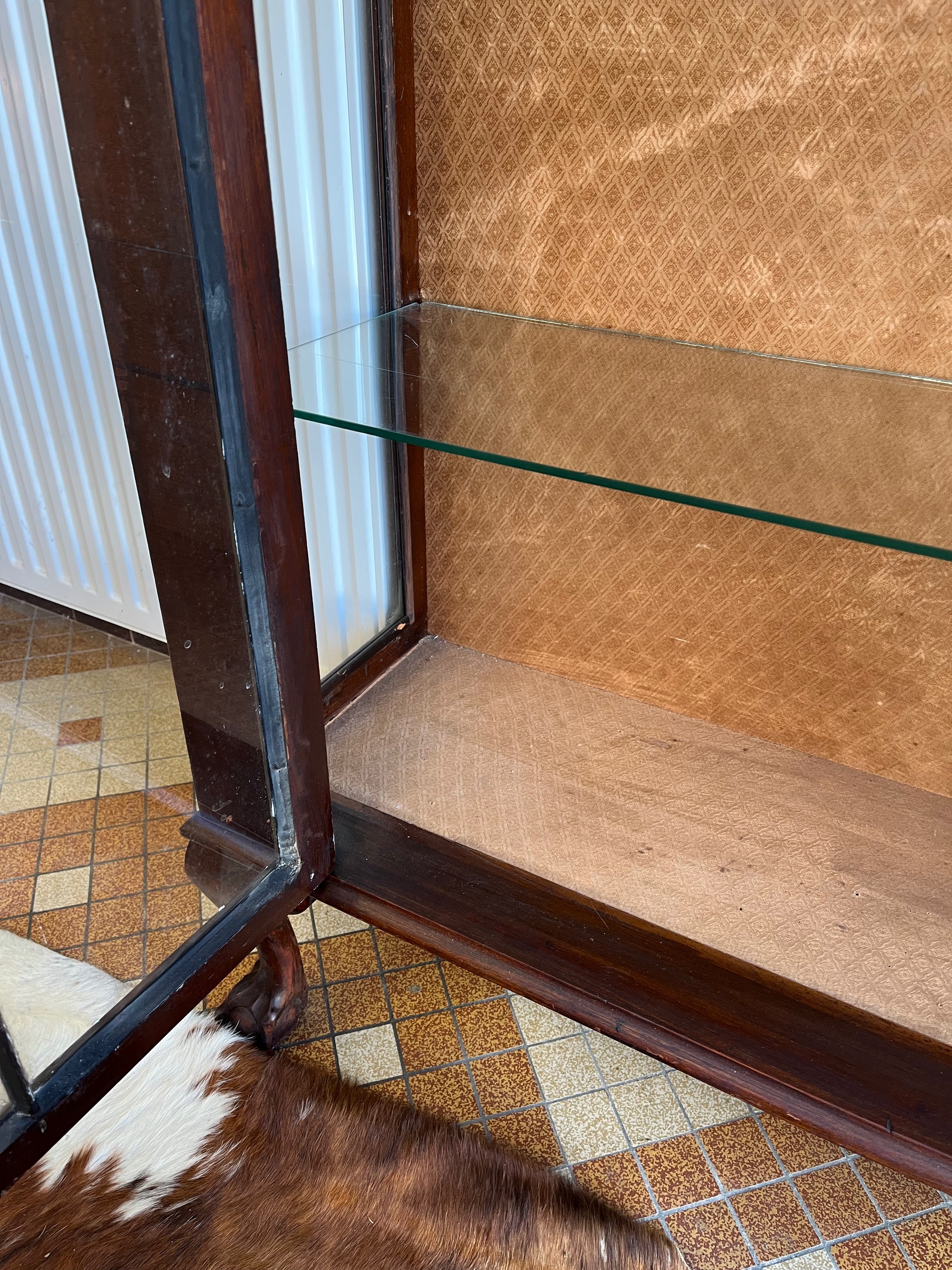 vitrine en bois